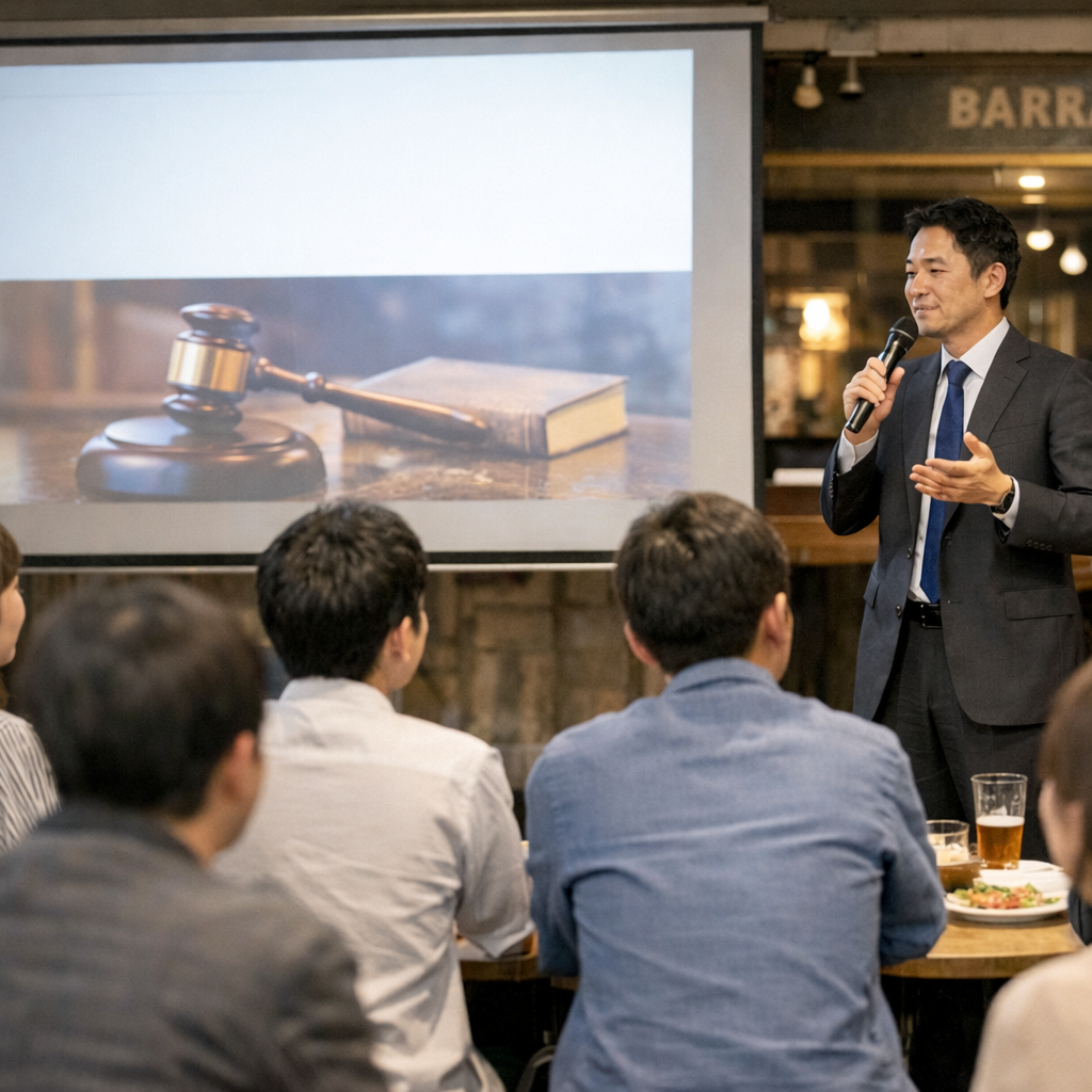 交流イベント、就職説明会, 合同説明会, 採用情報, 司法修習生, 司法試験合格者、ロースクール生、法律事務所, 弁護士, 就活, 就職活動, 採用, 求人, 募集